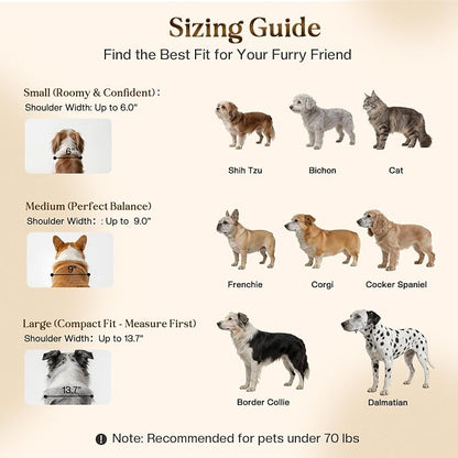 5-Step Wooden Dog Steps for Bed, Anti-Slip Dog Stairs with Carpet Pads, 23.6 Inches Pet Ramp for Dogs to Get on Bed, Pet Stairs for Old & Senior Dogs/Cats, Pet Steps Ladder for High Beds/Couch Sofa