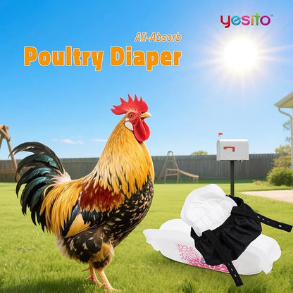 Chicken Harness Hen Camouflage Pink Size with 5.4foot Matching Leash – Adjustable Resilient Comfortable Breathable (Small Camouflage Pink)