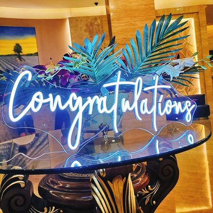 Ulalaza Better Together LED Neon Sign Night Light for Wall Party Décor Bedroom Room Bar Wedding Home Birthday Art Decoration Christmas with USB Chain Light modulator 5v