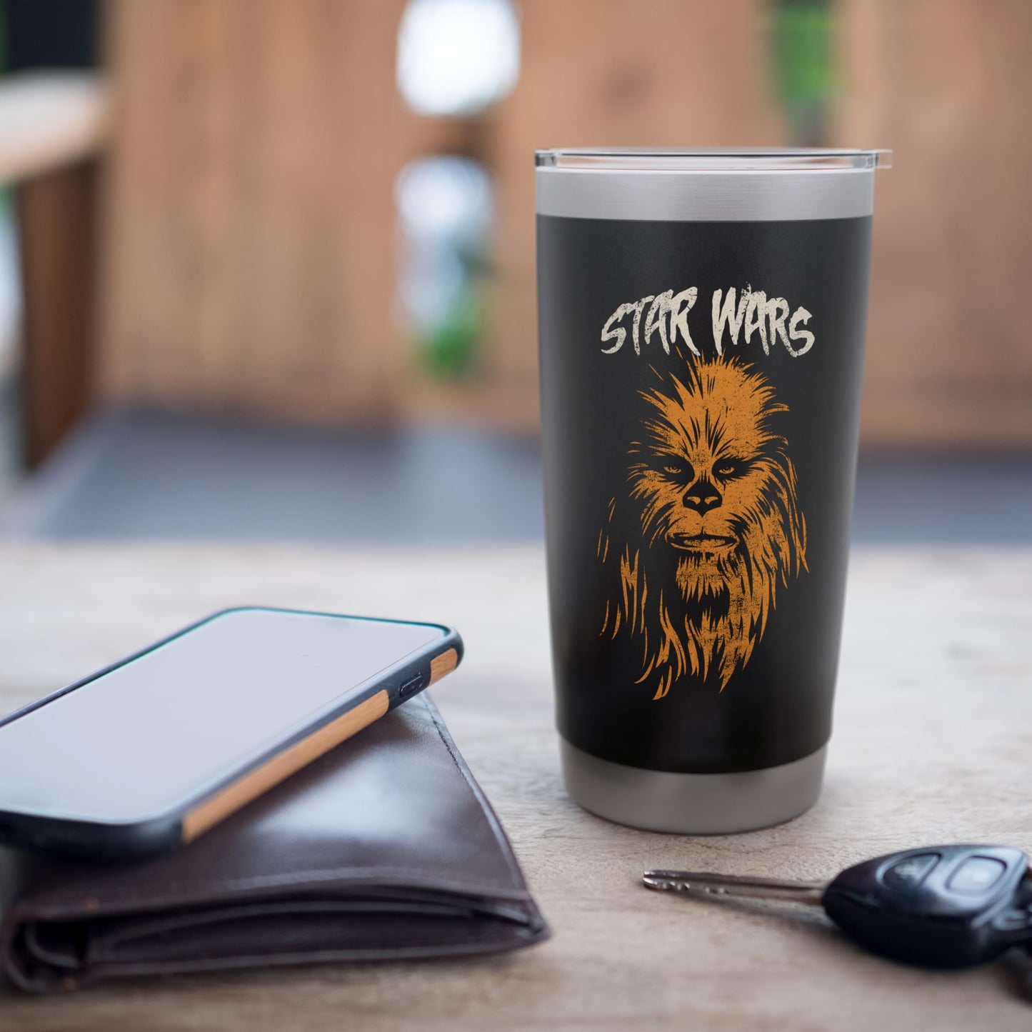 Star Wars Chewbacca Wookie Halloween Stainless Steel Insulated Tumbler