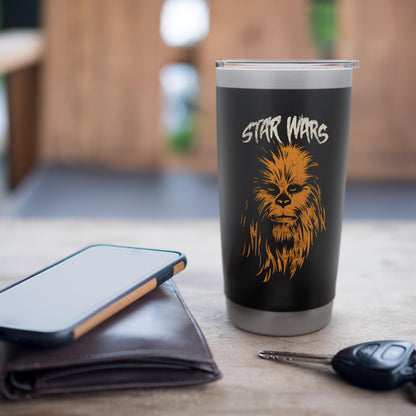 Star Wars Chewbacca Wookie Halloween Stainless Steel Insulated Tumbler