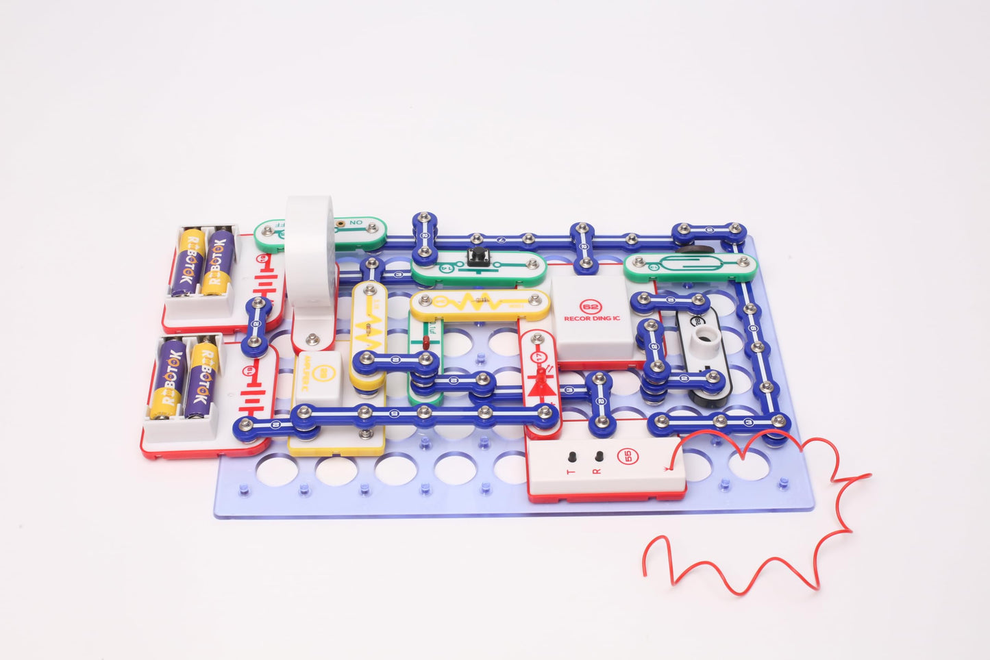School & Family STEM Educational Toy Gift for Boys & Girls, Over 999 Projects, Physics Science Experiment Circuit Kit for Kids Ages 8+, Electronics Exploration Kit (Mixed Color, 999)