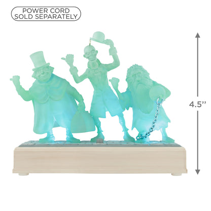 Hallmark Keepsake Christmas Ornament, Disney The Haunted Mansion Collection The Hitchhiking Ghosts with Light and Sound