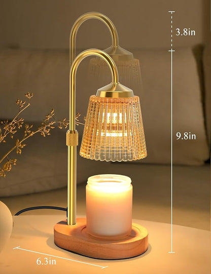 Candle Warmer Lamp with Timer Dimmable, Adjustable Lamp Candle Warmer, Birthday Gifts for Women Mom, Wax Warmer Lamp for Scented Jar, House Warming Gifts New Home Decor
