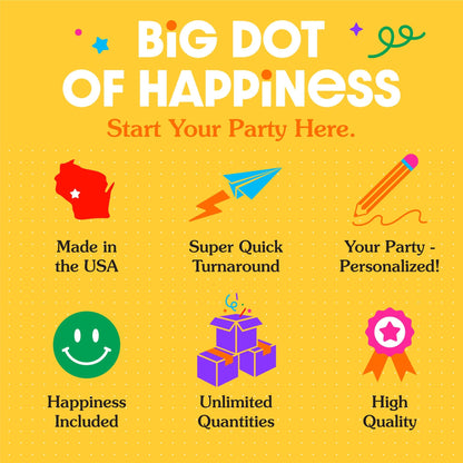 Big Dot of Happiness Witch Small Paper Cutouts, DIY Good Pink and Green Birthday or Witch Halloween Party Decor Craft for Girls, Green Witch Hat & Pink Crown Shaped Cut-Outs - 24 Ct