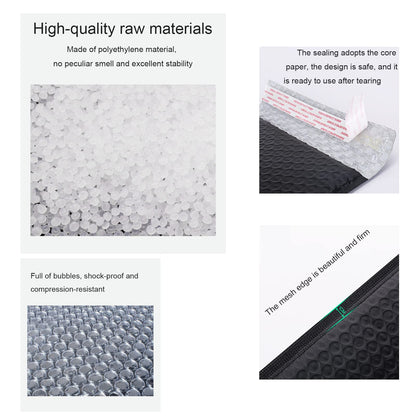 Padded Poly Mailers MEIANJU 13x10 inch Bubble Mailer Envelopes Small Packaging Mailing Envelope Bags Shipping Bag Bulk Pack Self Seal Package Mail Packing Business Supplies,orange 25-Pack