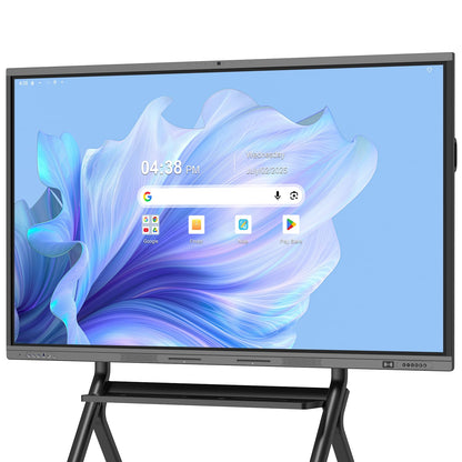 Dornium 86" Smart Board, 4K Digital Whiteboard for Office, Hybrid Work & Classrooms, Google EDLA-Certified Interactive Whiteboard with Android 14, OTA Updates & Open Apps Ecosystem, 8+128GB Storage