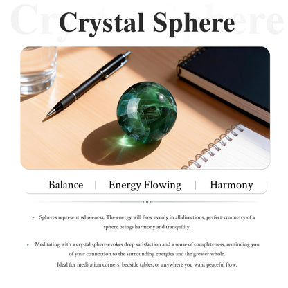 SUNYIK 2.01-2.36" Healing Sphalerite Stone Crystal Ball with Acrylic Stand, Natural Stone Orb Sculpture Figurine for Divination Meditation, Decorativone Ball Sphere for Home Office Decor