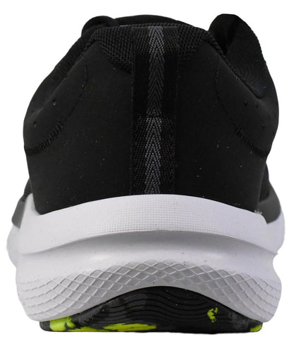 Under Armour Men's Charged Assert 10, (004) Black/Black/High Vis Yellow, 7.5, US