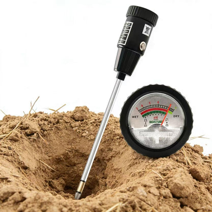 Soil Moisture Meter, Quickly detect Soil Acidity and Alkalinity Without the Need for Batteries, Portable Soil ph Meter, Le for Gardens, Lawns, Larms, and Indoor Potted Plants,295 mm Long