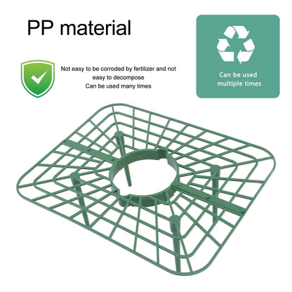 Sunicon 20Pcs Strawberry Supports, Detachable PP Waterproof Reusable Square Strawberry Growing Racks Plant Support Strawberry Stand Holder for Soil Planting Indoor Pots