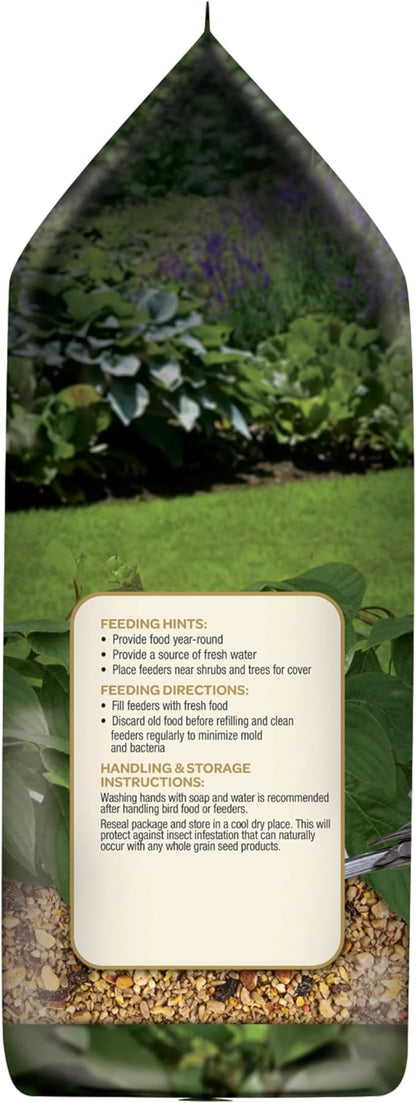 Kaytee Wild Bird Ultra No Mess Nut & Fruit Food Seed Blend For Blue Jays, Woodpeckers, Juncos, Cardinals, Grosbeaks, Sparrows, and Finches, 5.5 Pound