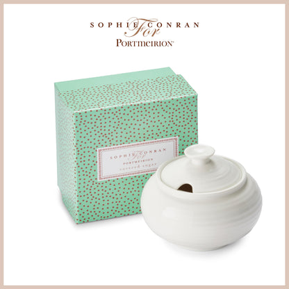 Portmeirion Sophie Conran White Covered Sugar