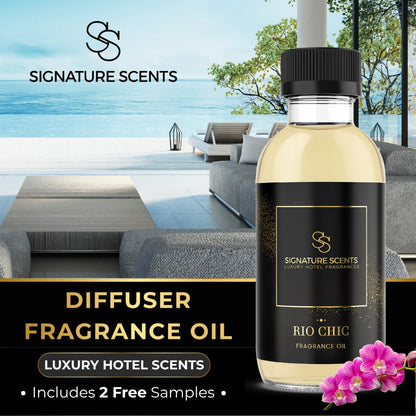 Luxury Hotel Diffuser Oil for Hotels and Homes - Aromatherapy Oils for use with an Essential Oil Diffuser at Home - Fragrance-Scent Diffuser Oil Blend (Winter Spruce) 4.05fl oz (120ml)
