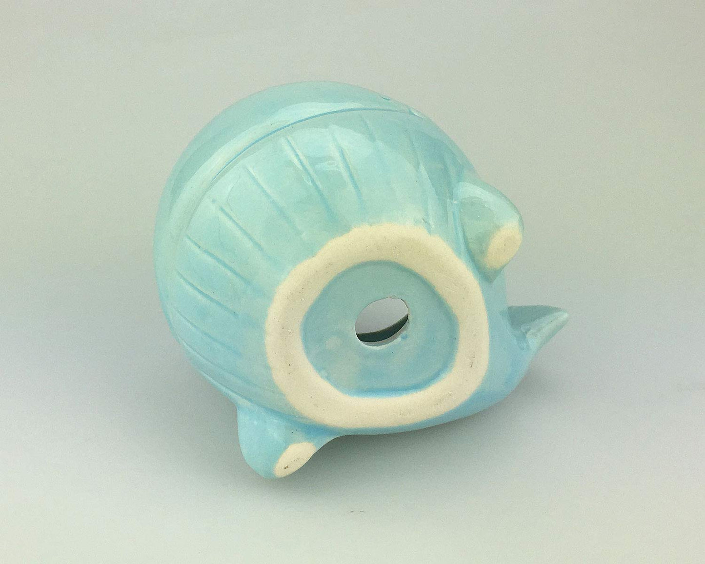 VanEnjoy 5" Ocean Blue Whale Ceramic Succulent Pot, Medium (3.86 x 4.64 x 2.87 inches), Indoor Use