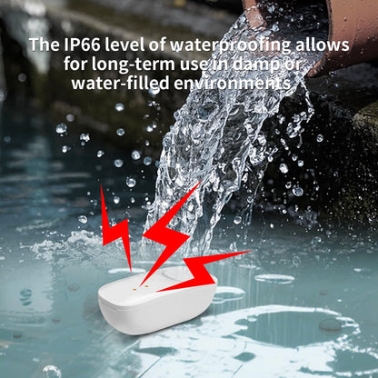 Easebloom Ultra-Long Range Water Leak Detectors (3-Pack), 2000ft/600m Ultra-Long Range Water Alarm & Leak Detector, 110dB Siren & Instant App Alerts, Suitable for Home, Basement, Kitchen