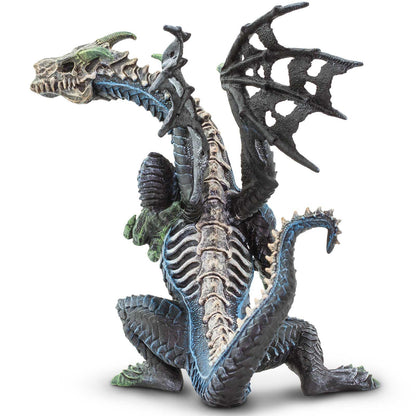 Safari Ltd. Ghost Dragon Figurine - Detailed 5.75" Model Figure - Fun Spooky Fantasy Play Toy for Boys, Girls & Kids Ages 4+