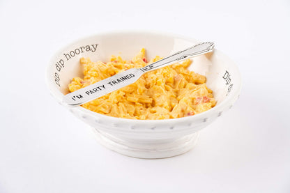 Mud Pie Dip Bowl Set, Hooray, 2" x 6"