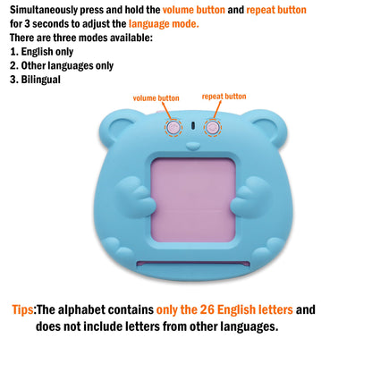 MAYAPHILOS 224 Words Brazil Portuguese and English Talking Flash Cards for Toddlers, Autism Sensory Toys, Portuguese Language Learning Educational Montessori Speech Therapy Toys Gifts for Kids