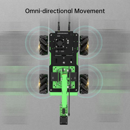 HIWONDER JetMax Pro AI Vision Robot Am Jetson Nano Robot Mecanum Wheel Kit ROS Open Source with Detailed tutorials and Source Codes