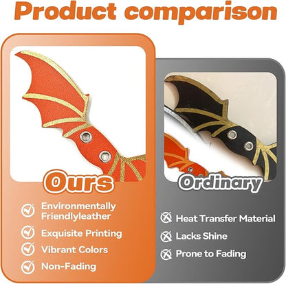 Dinosaur Wing Leash Harness for Bearded Dragons - 3-Size Adjustable Reptile Harness Set, Safe Escape-Proof Design for Lizards, Geckos, Iguanas & Small Pets (Pink)