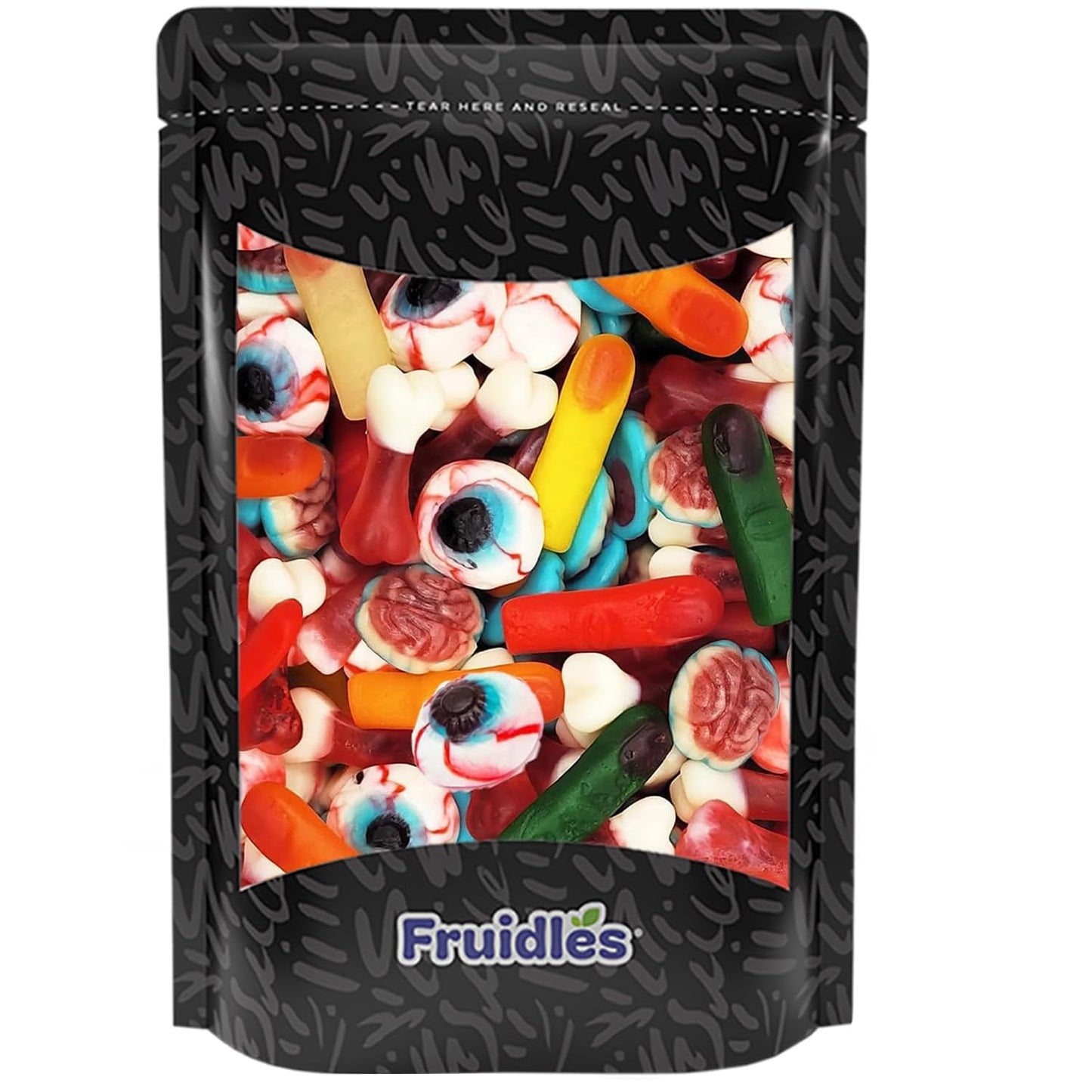 Fruidles Halloween Missing Body Parts Gummies, Fun And Festive Holiday Snacking (4.4 Pounds (Bulk))