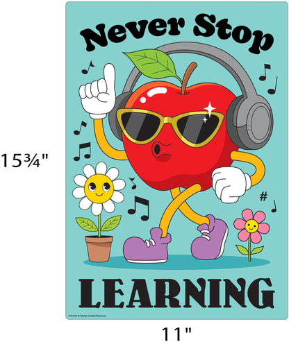 Teacher Created Resources Retro Fun Educational Poster Pack (TCR6964)