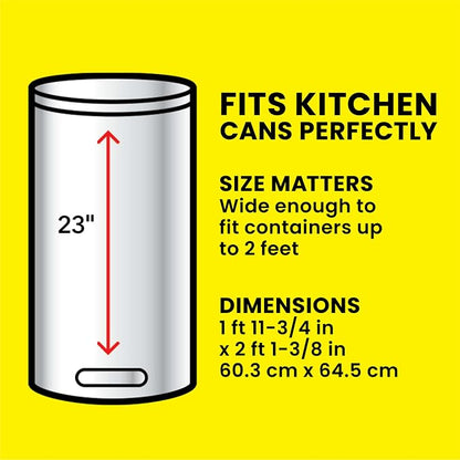 Glad ForceFlex Tall Kitchen Trash Bags, 13 Gallon, Fresh Clean, (Package May Vary),140 Count (Pack of 2)