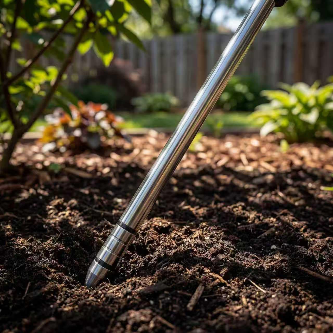Soil Moisture Meter, Quickly detect Soil Acidity and Alkalinity Without the Need for Batteries, Portable Soil ph Meter, Le for Gardens, Lawns, Larms, and Indoor Potted Plants,295 mm Long