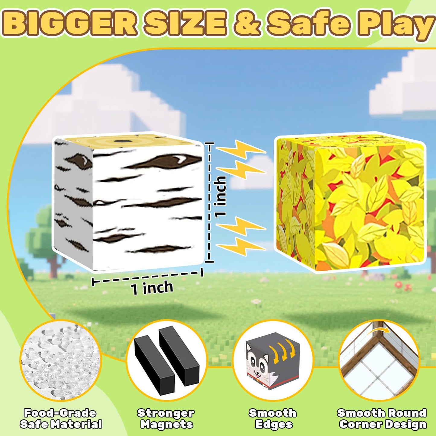 LionFuny 150PCS Magnetic Blocks,Magnetic Building Blocks,Magnet Blocks 3D Building Set for Kids Toddlers Boys,STEM Sensory Educational Stacking Christmas Toys Gifts for 3 4 5 6 7 8 9+ Year Old