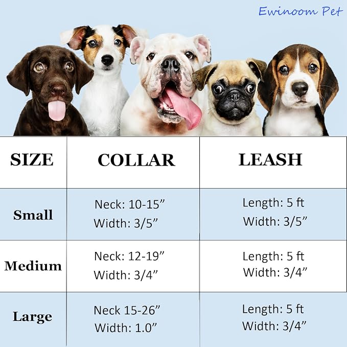 Soft Corduroy Dog Collar and Leash Set Adjustable Durable Dog Collars with Metal Buckle and Lead for Female Medium Dogs,Hot Pink