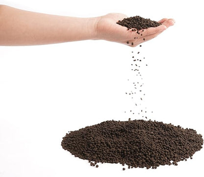 LANDEN THRIVA Natural Soil Substrate for Natural Planted Aquarium, Plant or Shrimp Stratum, Clay Gravel and Stable Porous Substrate for Freshwater Aquarium, Black Color 5L(10lbs),Large Size