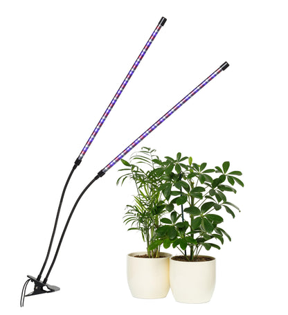 Carpathen Indoor Greenhouse with 8 LED Lights Strip + 1 Gooseneck Plant Lamp Clip-on - Mini Greenhouse with Zip PVC Cove