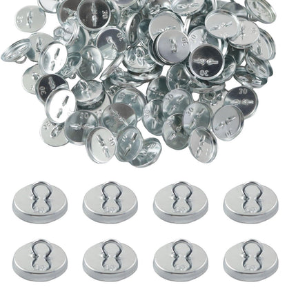 XGNG 1 Pack (100 pcs) Metal Plant Anchors for Grid Vines and Wall Climbers Climbing Plant Tools Vine Design Anchors Plant Hooks Wall Grid Shelf Anchors