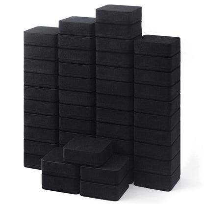 Dry Erase Erasers, IHPUKIDI 48 Pack Magnetic Whiteboard Dry Eraser Chalkboard Cleansers for Classroom, Home and Office (Black 2 x 2 Inch