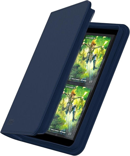 Ultimate Guard Zipfolio 160 – 8 Pocket Xenoskin Dark Blue