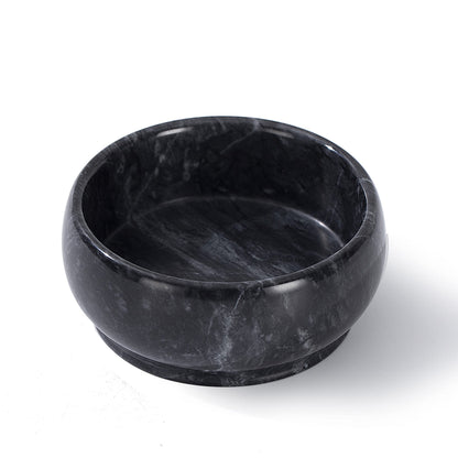 CM CHIC MONDAY 4.72 Inch Decorative Bowls - Natural Marble Key, Coffee Table Centerpiece, Soap Serving, Incense Burner, Smudge Bowl