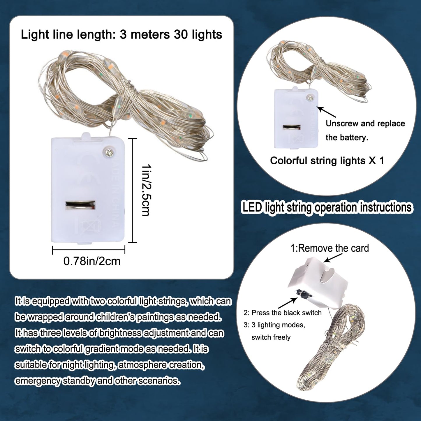Spider Room Decor Set of 8 with LED Lights, Boys Bedroom Decor Inspirational Positive Quotes Wall Art, Motivational Wooden Hanging Signs Wall Decorations for Nursery Teens Toddler Room
