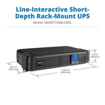 Tripp Lite 1000VA Smart UPS Battery Back Up, 500W Tower, 8 Outlets, LCD Display, AVR, USB, Tel / DSL / Coax Protection, 3 Year Warranty & $250,000 Insurance (SMART1000LCD) Black