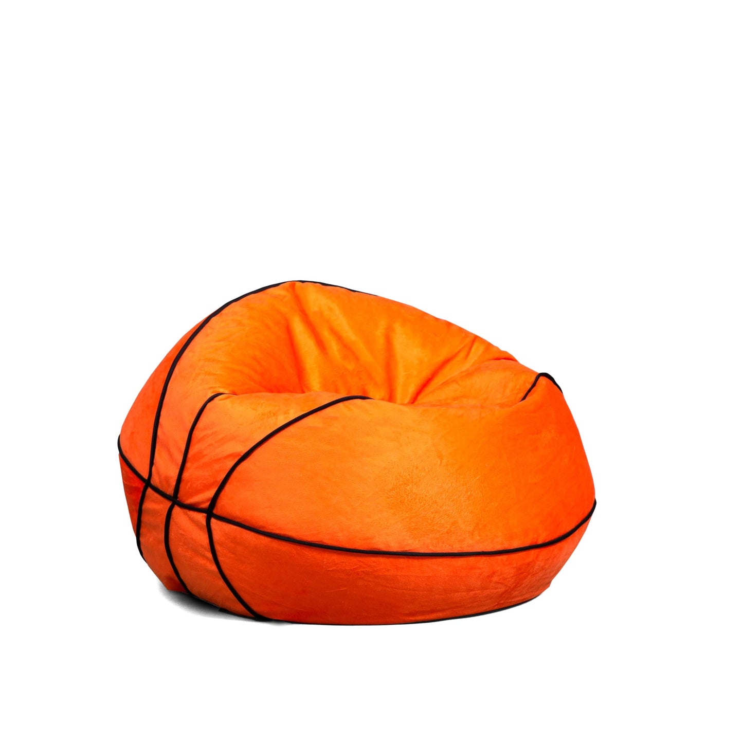 Big Joe Classic Bean Bag Chair, Mini Clouds Oat Smartmax, Durable Polyester Nylon Blend, 2 feet Round