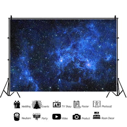 Renaiss 7x5ft Night Sky Star Backdrop Starry Galaxy Planet Theme Photography Background Boy Girls Birthday Party Decorations Banner Science Fiction Universe Photo Booth Studio Supplies Props