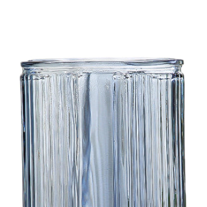 Duiaynke Glass Vase, Glass Ornament,Plant Vases Modern Terrarium Holder Display, for Dining Table Office Desktop Home Decor