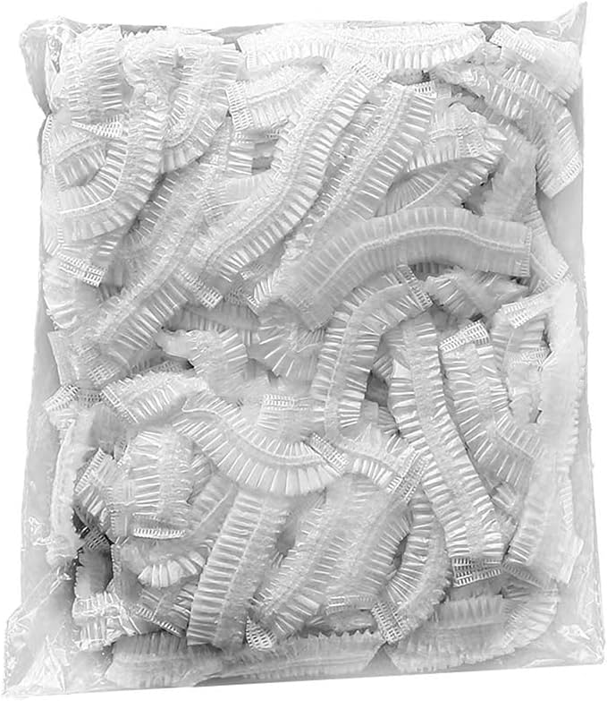 Fresh Keeping Bags 100pcs, Bowl Covers Elastic, Plastic Bowl Covers Elastic Reusable, Stretch Lids for Bowls and Food Covers
