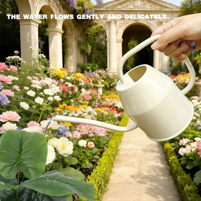 35 oz/1000 ml Metal Indoor Small Watering Can with Long Spout for House Plants Decorative, 12 oz/360 ml Glass Plant Mister Spray Bottle for Bonsai Garden Flowers