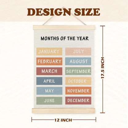 Supwhd Days of the Week Posters for Classroom, Days of the Week Learning Posters Wall Decor for Nursery Kids Room Playroom Classroom Preschool, Days of the Week Poster Hanger Frame, 12x16