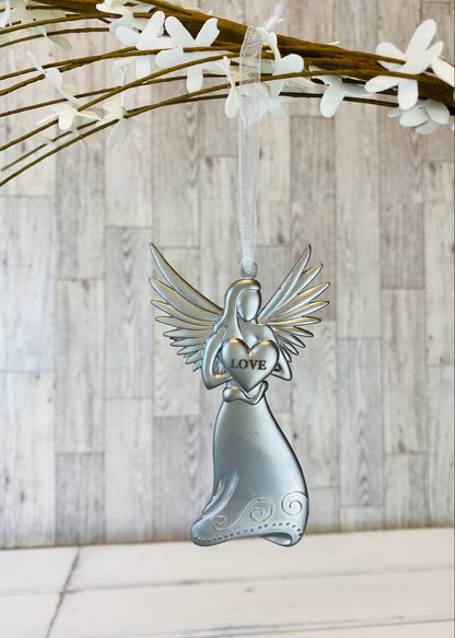Memorial/Remembrance Angel Ornament with Celebration of Life Poem-Sympathy Gift for Loss of Loved One/Memorial Ornament in Memory of Lost Loved Ones/Bereavement Gift for Loss of Mom/Dad/Sibling/Friend