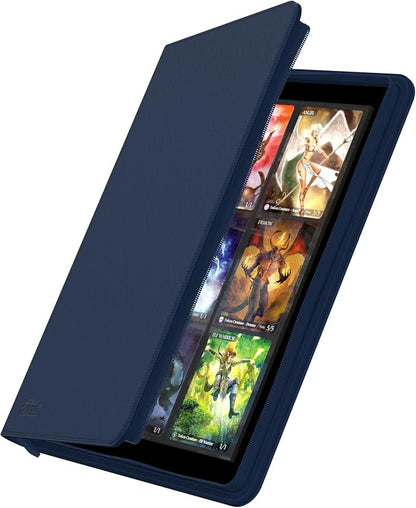 Ultimate Guard Zipfolio 360 – 18 Pocket Xenoskin Blue