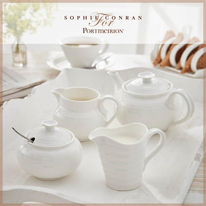 Portmeirion Sophie Conran White Covered Sugar