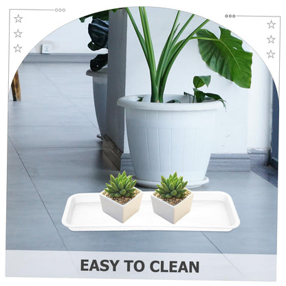 BESPORTBLE 10pcs Plant Drainage Trays Flower Pot Saucers Water Catching Trays for Indoor Plants