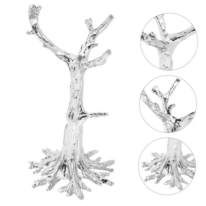 Hemobllo Creative Tree Branch Shape Crystal Ball Base Display Rack Premium Iron Ore Stand for Crystal Balls Delicate Sphere Holder for Home Decor Compact Elegant Pedestal for Desk Table
